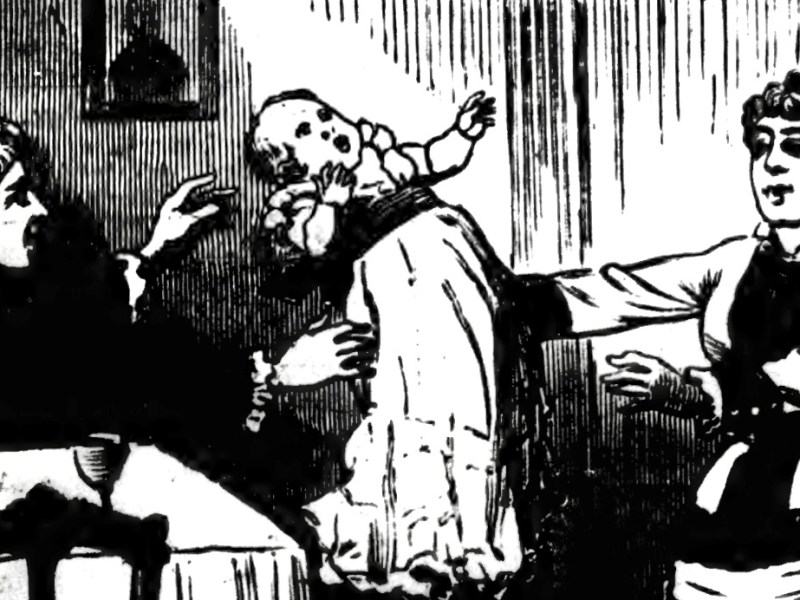 “Gin-Guzzling Females” Play Catch With Baby: The Police Gazette’s Victorian Leer