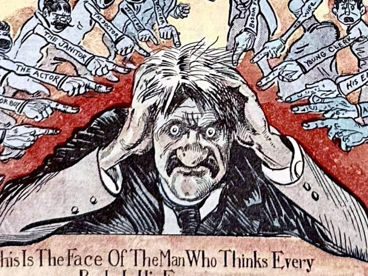 Zeitgeist Funnies: The Paranoid Style…Of 1898